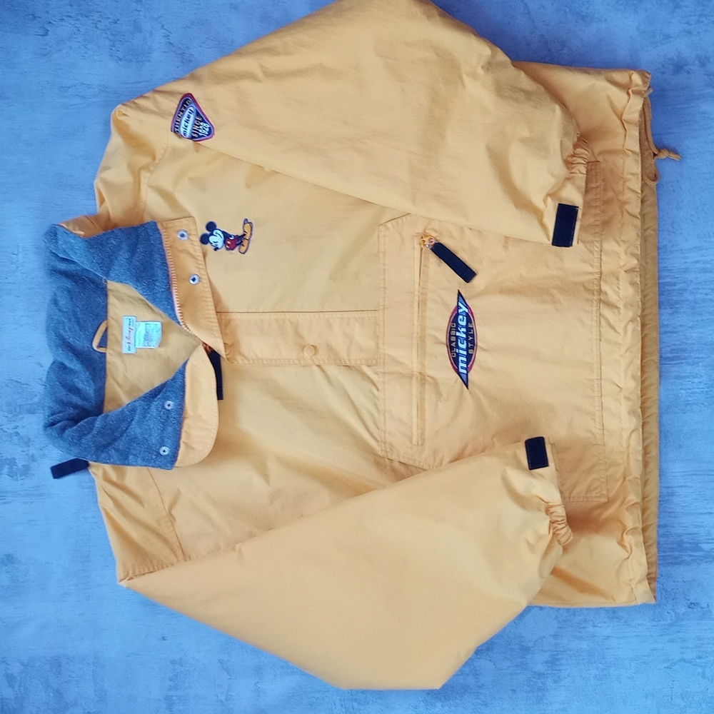 Disney Yellow and Gray Mickey Mouse Jacket